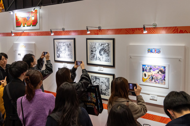 「ジャンプフェスタ2026」昨年の「ジャンプ原画ワールド」の様子（C）SHUEISHA Inc. All rights reserved.撮影：和田篤志・菊地寛子・長谷部英明