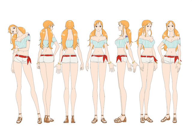 『ONE PIECE HEROINES』ナミ キャラクターデザイン