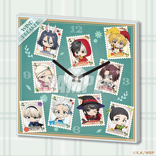 S賞：アクリル時計（全1種）