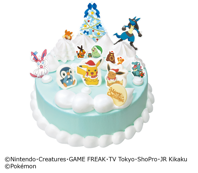 ポケモン クリスマス アイスクリームケーキ