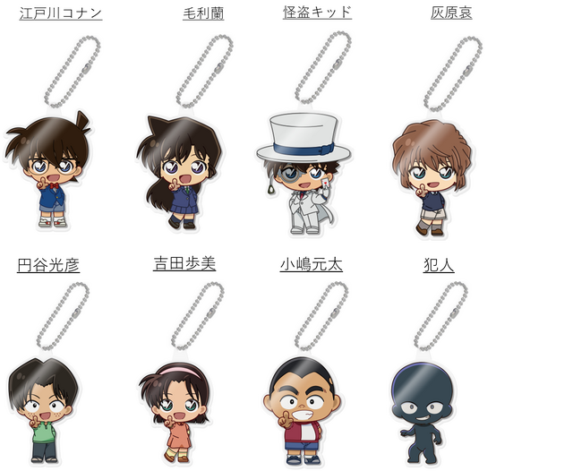 アクドールmini　名探偵コナン　全8種