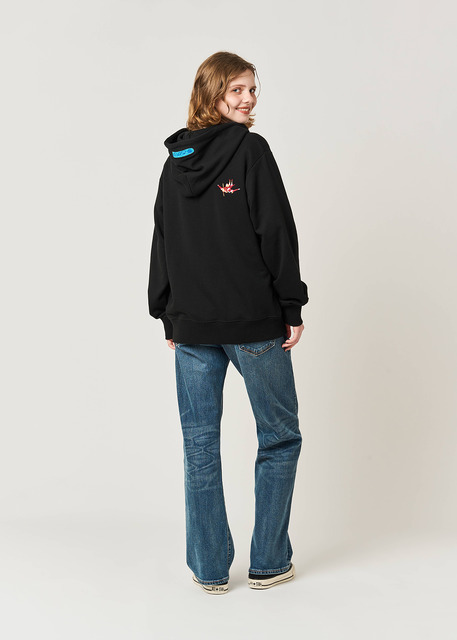 護衛チーム モチーフ｜裏毛ジップパーカー