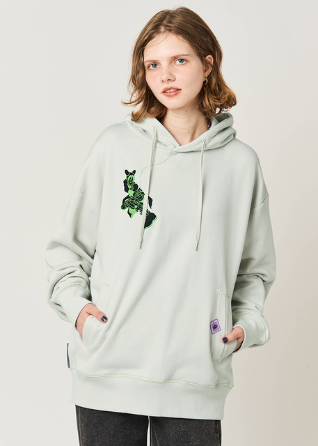 女囚トリオ｜裏毛パーカー