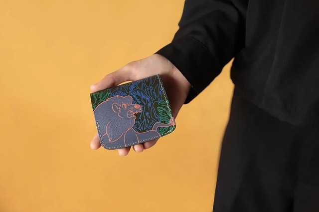 「小さいふ。コンチャ 手塚治虫ワールドコラボ 『ジャングル大帝』」