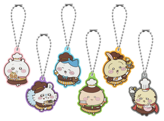 ココス×ちいかわ「ココス限定！オリジナルラバーキーホルダー」（C）nagano / chiikawa committee