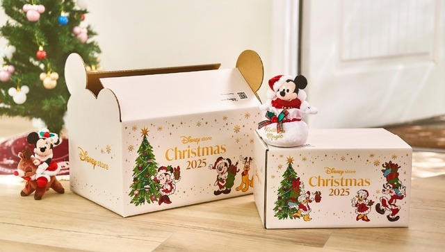 【ディズニーストア】クリスマスシーズンに合わせた配送ボックス登場（C）Disney