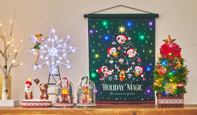 【ディズニーストア】ホリデーシーズンを華やかに彩るコレクション登場（C）Disney