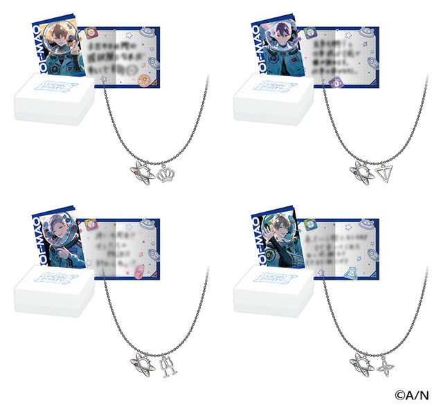 【ROF-MAO UCHU PARTY! -4th Anniv.-】ネックレス＆メッセージカードセット