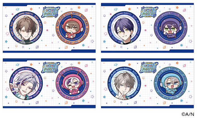 【ROF-MAO UCHU PARTY! -4th Anniv.-】缶バッジセット