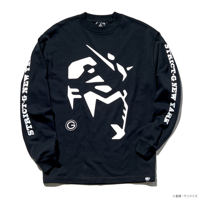 STRICT-G NEW YARK『機動戦士ガンダム』ロングスリーブTシャツ ロゴ（C）創通・サンライズ