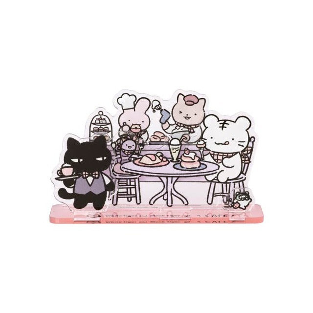 ホワイトタイガーとブラックタイガーカフェ