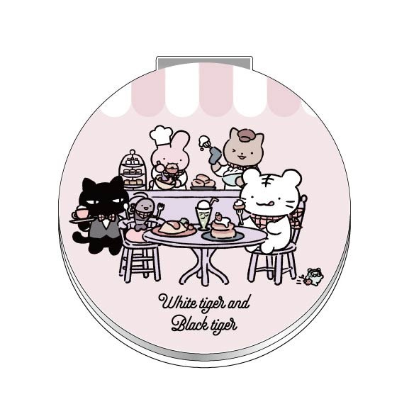 ホワイトタイガーとブラックタイガーカフェ