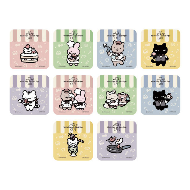 ＜メニュー注文特典＞オリジナルコースター(全10種)