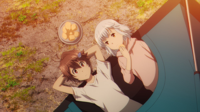 『終末ツーリング』第5話「流山・利根川運河・木更津」場面写真（C）2025 さいとー栄／KADOKAWA／「終末ツーリング」製作委員会