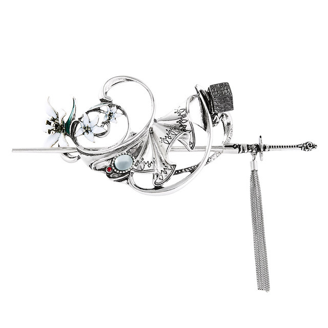 「ニーア オートマタ Ver1.1a アイコニック ヘアオブジェ マジェステ ＋ 簪」2B[SV]