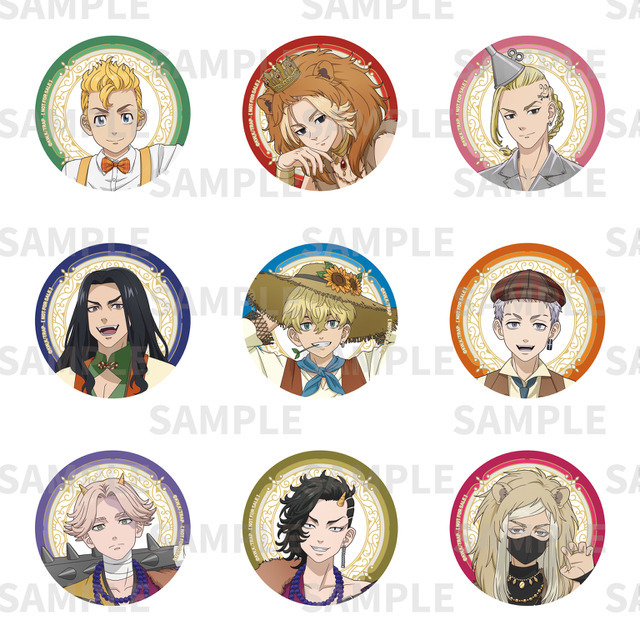 フード購入特典ポストカード：ミニキャライラスト(全9種／ランダム)