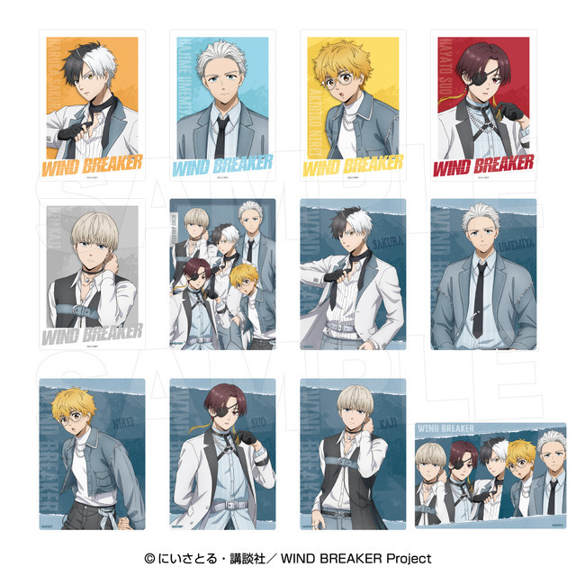 トレーディング ビッグクリアカード〈クールデニム〉(全12種)