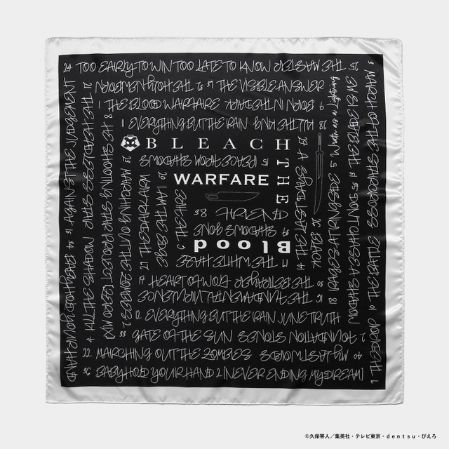 レタリングスカーフ