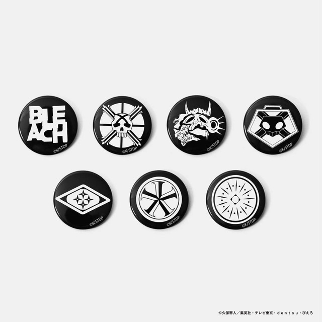 モチーフ缶バッジ〈ランダム7種〉