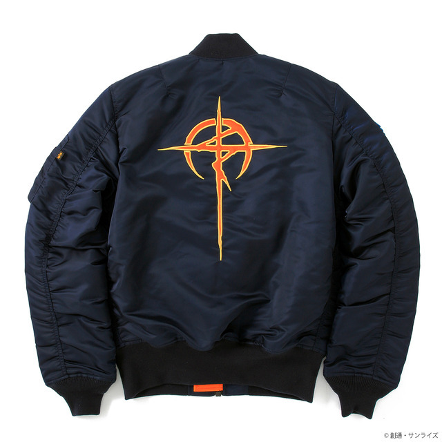 「STRICT-G × ALPHA INDUSTRY 『機動戦士ガンダム 閃光のハサウェイ キルケーの魔女』MA-1」