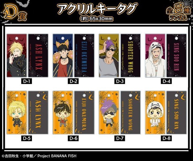 D賞 アクリルキータグ（全8種）