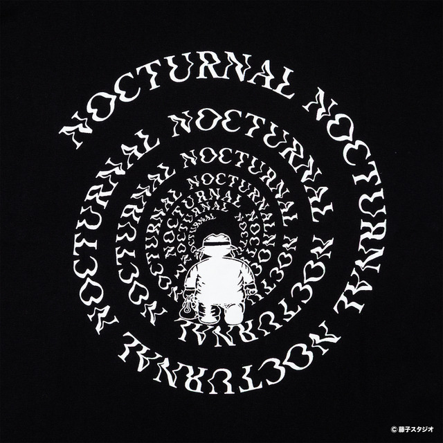 Nocturnal 笑ゥせぇるすまん Hypnotic Tee（Black）