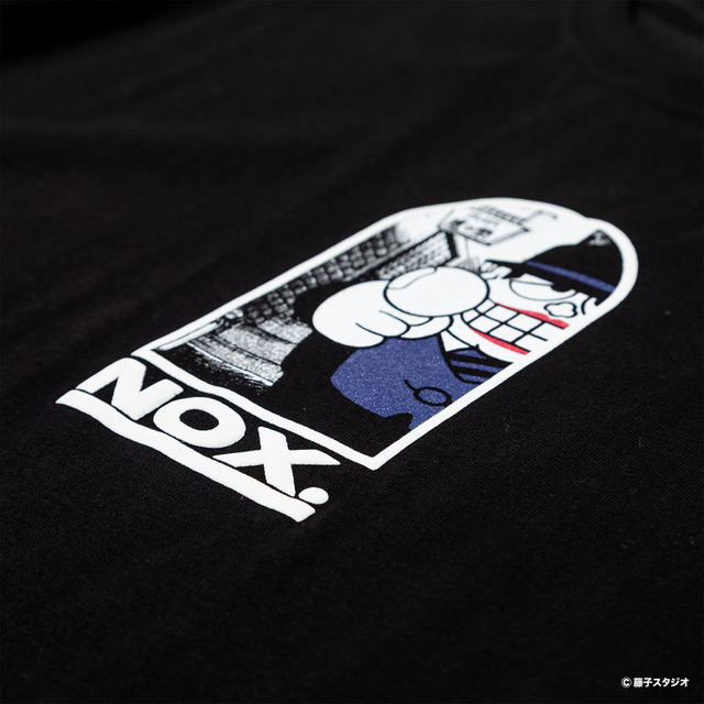 Nocturnal 笑ゥせぇるすまん Window Frame TEE（Black）