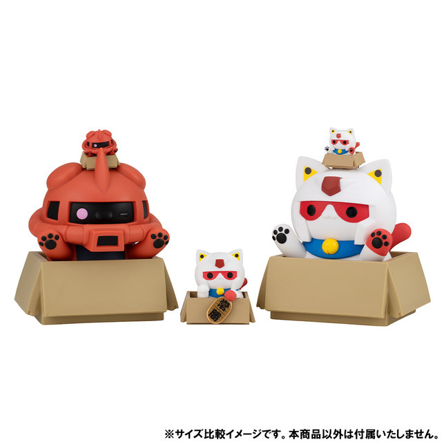 「MEGA CAT PROJECT 機動戦士ガンダム 機動戦士ニャンダム☆LUCKYCAT セット【限定シール付き】」10,120円（税込）
