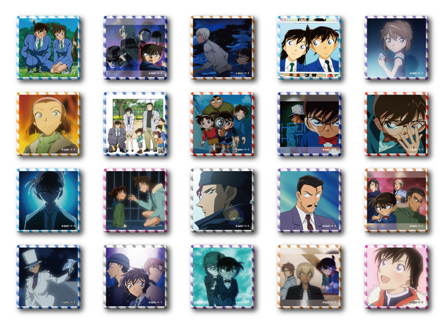 TVアニメ『名探偵コナン』TDメモリアル缶バッジ TVアニメオープニング＆エンディングver. vol.4（C）青山剛昌／小学館（C）青山剛昌／小学館・読売テレビ・TMS 1996