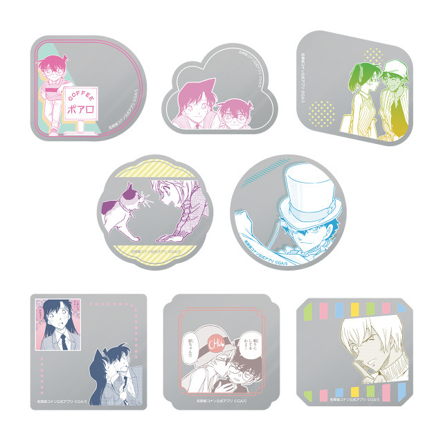 TVアニメ『名探偵コナン』アクリルミラーステッカー（C）青山剛昌／小学館（C）青山剛昌／小学館・読売テレビ・TMS 1996