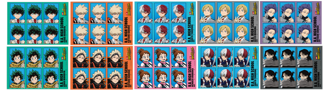 「僕のヒーローアカデミア 第2回 雄英高校オープンスクール」緑谷出久・爆豪勝己の特別演習チームアップミッション　参加者全員特典：証明写真シール（C）堀越耕平／集英社・僕のヒーローアカデミア製作委員会（C）Bandai Namco Experience Inc.