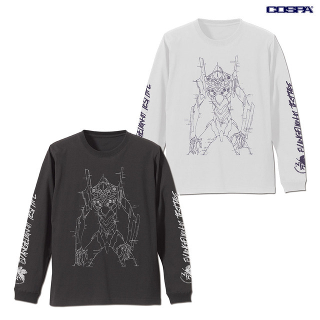 COSPA「エヴァ初号機 袖リブロングスリーブTシャツ（EVANGELION）」着用イメージ（C）カラー