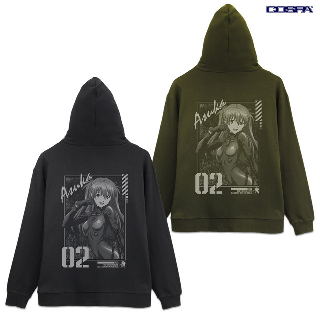 COSPA「式波・アスカ・ラングレー ジップパーカー（EVANGELION）」（C）カラー