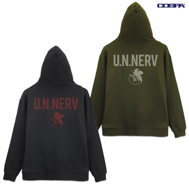 COSPA「U.N.NERV ジップパーカー（EVANGELION）」（C）カラー
