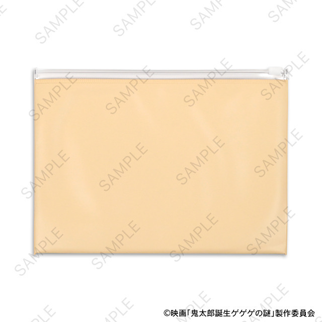 映画『鬼太郎誕生 ゲゲゲの謎』×石黒亜矢子コラボグッズ「ガゼットスライダーポーチ（水木と沙代）」（C）映画「鬼太郎誕生ゲゲゲの謎」製作委員会