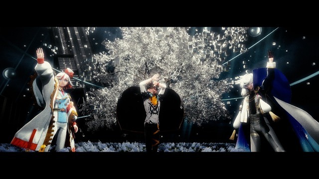 「フラガリアメモリーズ 」楽曲「Moment Horizon」MV場面カット（C）2025 SANRIO CO.,LTD. 著作株式会社サンリオ