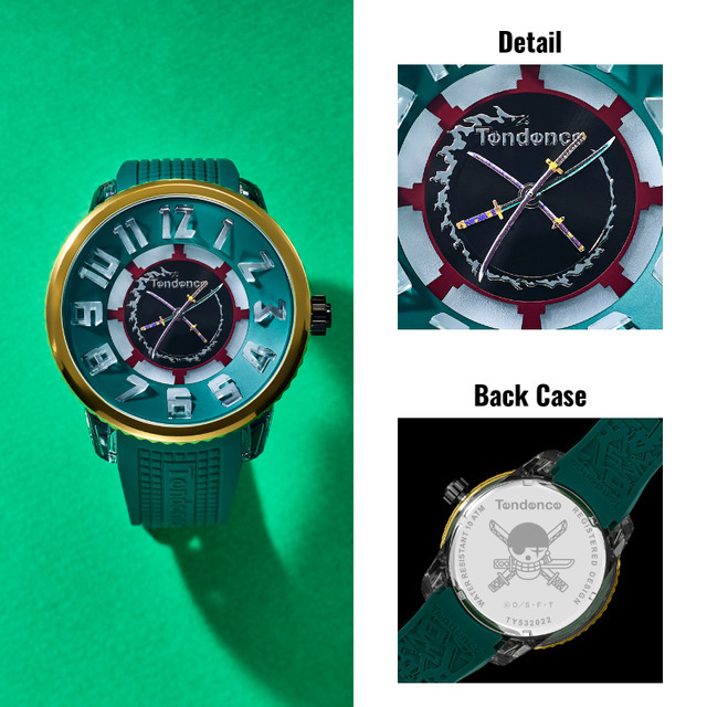 『ONE PIECE』×Tendenceコラボレーションウォッチ「ゾロモデル」