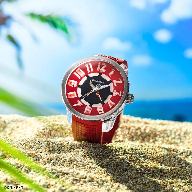 『ONE PIECE』×Tendenceコラボレーションウォッチ「ルフィモデル」