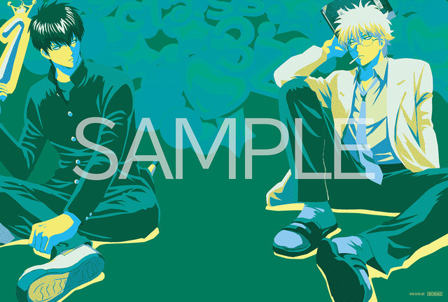 「銀魂抽選会」A賞 布ポスター／ハンドタオル