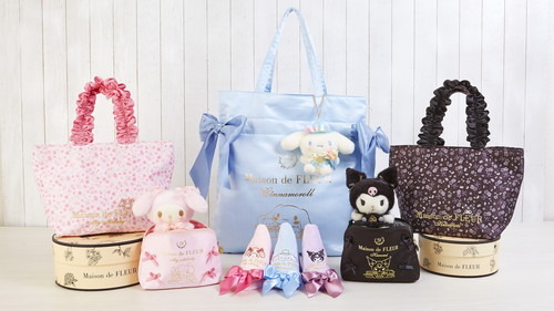 上品さと可愛らしさを兼ね備えたコラボが実現！「Maison de FLEUR×Sanrio characters」全国のサンリオショップにて限定発売決定