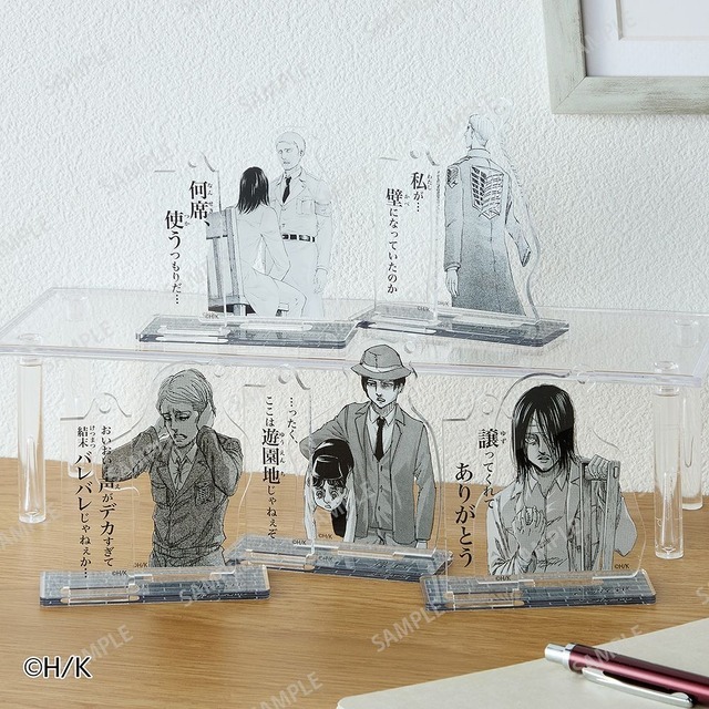 電車マナーアクリルスタンド