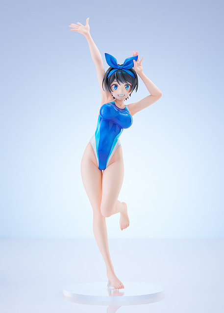 スイムスーツシルエット　彼女、お借りします　更科瑠夏 競泳水着Ver.
