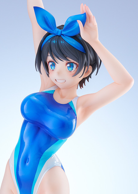 スイムスーツシルエット　彼女、お借りします　更科瑠夏 競泳水着Ver.