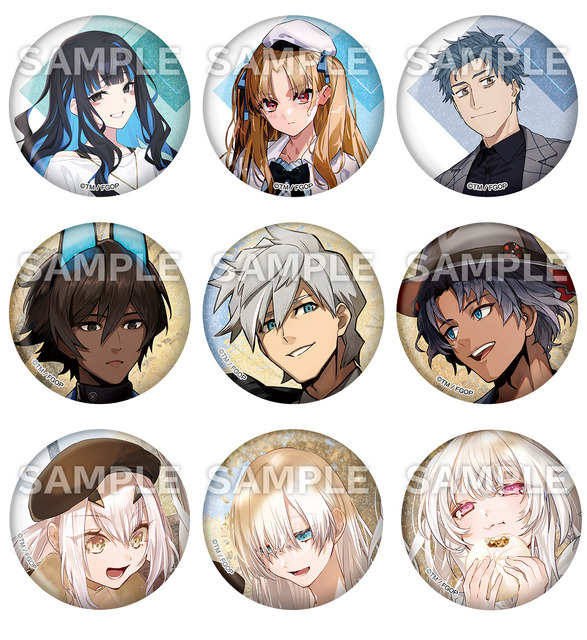 『Fate/Grand Order』ローソンコラボ グリッター缶バッジ