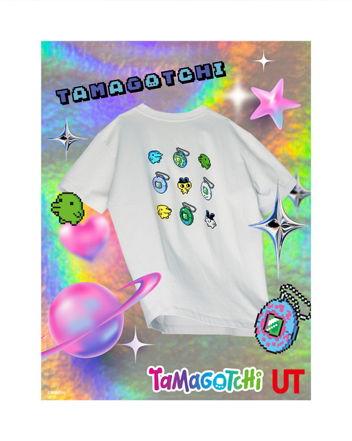 WOMEN たまごっち UT/オーバーサイズフィット