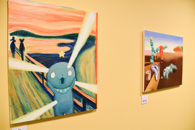 展覧会『教育番組 もっと！げんじつポップアップ』の様子