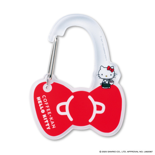 シークレットを含め全6種類！リボンやカップ＆ソーサーがモチーフの限定カラビナをプレゼント