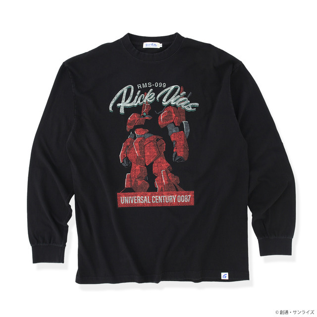 STRICT-G Fab『機動戦士Zガンダム』ユーズドスタイル ロングスリーブTシャツ（リック・ディアス）