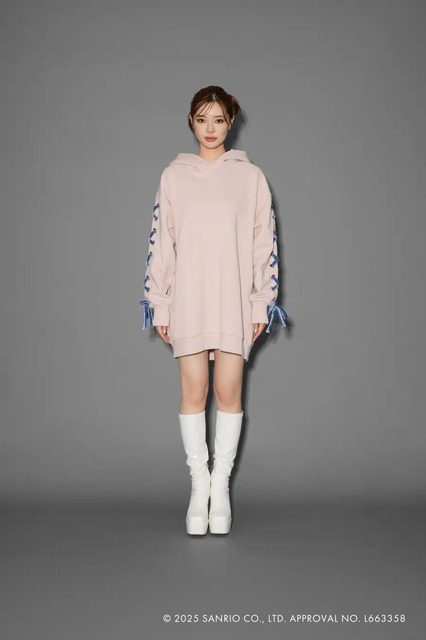 マイメロディスウェットミニワンピース