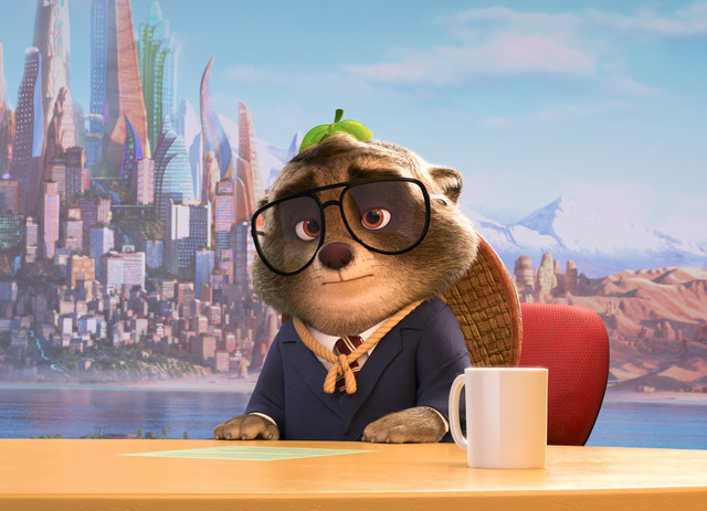 『ズートピア』マイケル・狸山（声：芋洗坂係長）（C）2025 Disney. All rights reserved